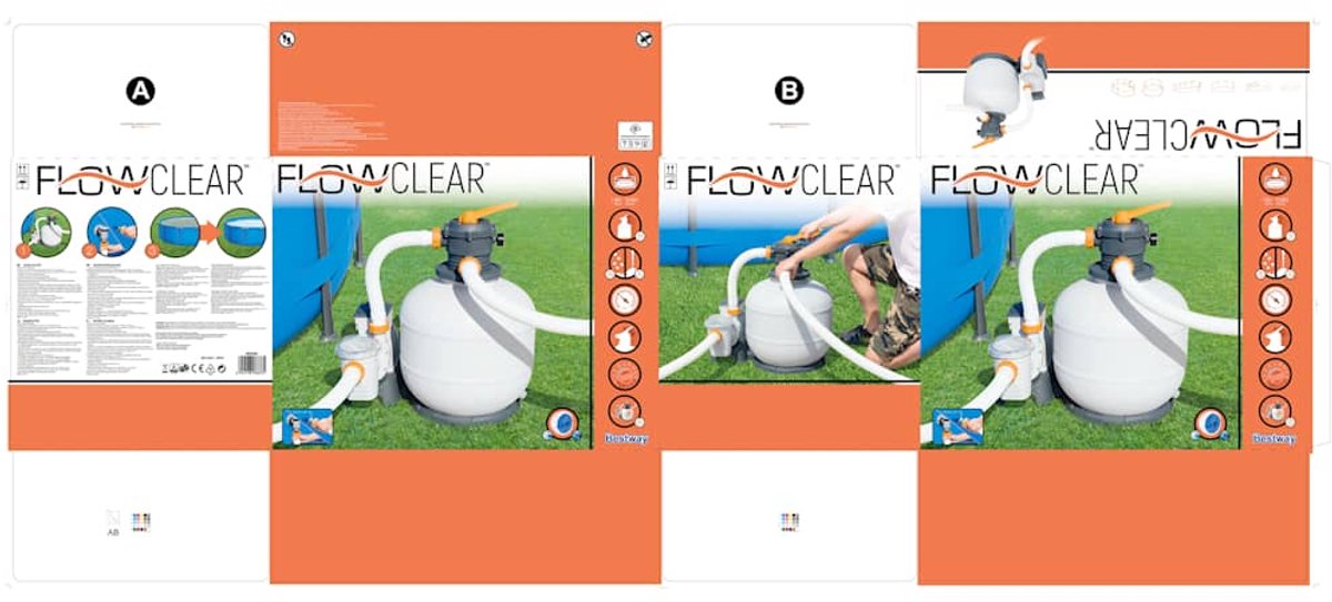 Bestway Filtre à sable 58499 - 8.327 litres par heure