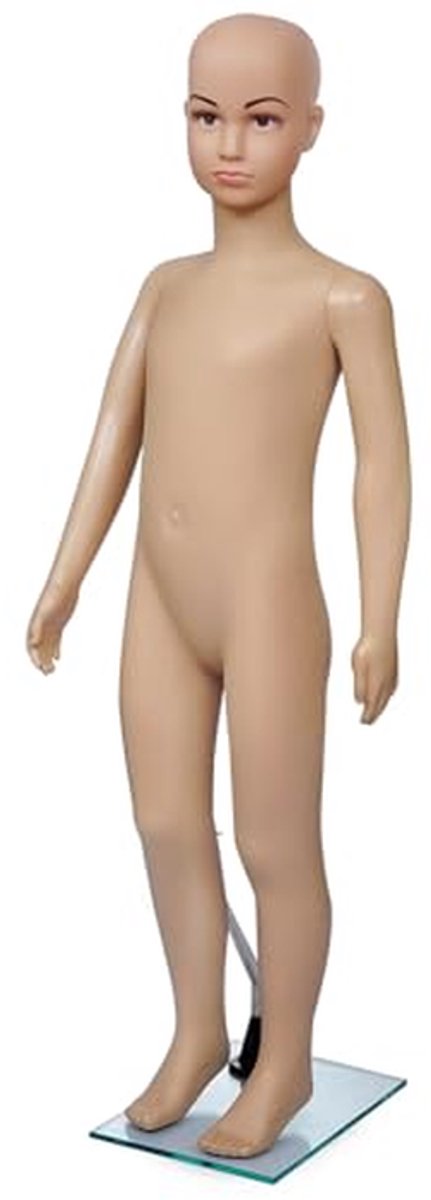 vidaXL Mannequin Child Mannequin Mannequin Display Case Doll Display Case Decoration Children