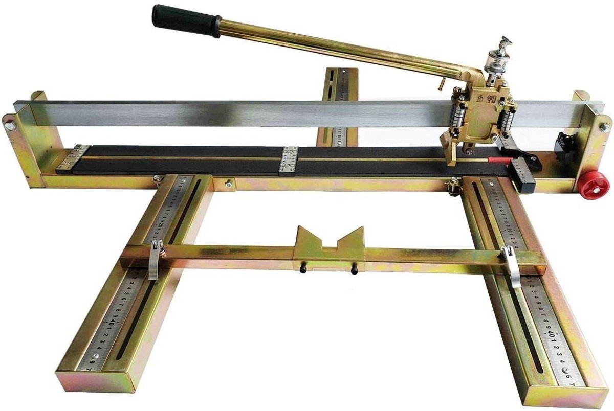 Handmatige tegelzaag 800 mm - hoogwaardige snijmachine voor keramische en porseleinen tegels met lasergids