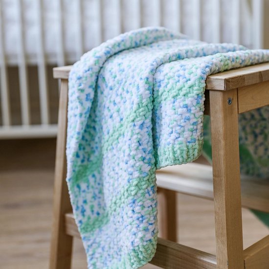 Zacht Chenille Brei- en Haakgaren Polyester - Fluweelachtig Printgaren voor Amigurumi en Babydekens — afbeelding 4