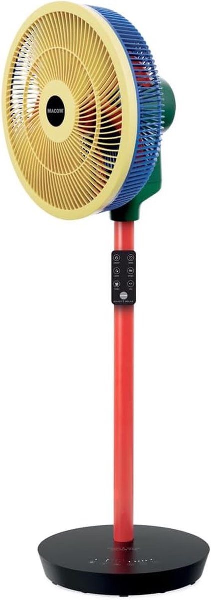 Oscillerende Vloerventilator met 8 Snelheden en Timer, Stil en Energiezuinig