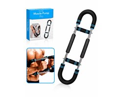 ​​Ironridge® Muscle Pump - Multifunctionele Fitness Trainer - Fitness Accessoires - Fitness Apparaten Krachttraining - Fitness voor Boven- en onderlichaam - Borst en Armen - Rug en Schouders - Benen - Buikspieren - Chest Trainer - Buigveer