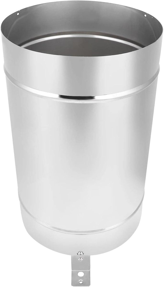 Digitale Regenmeter - Regenmeter Tuin - Regenval Meten - Kantelbak Sensor - 200 x 380 mm - Zilver