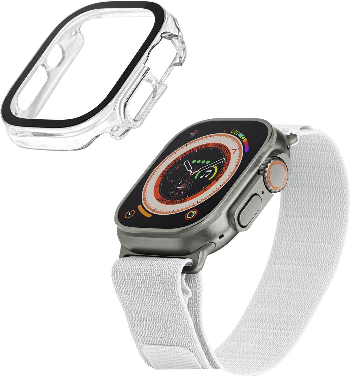 Laut Shield Apple Watch Case 49mm – Volledige Bescherming – Transparant – Krasbestendig Hoesje