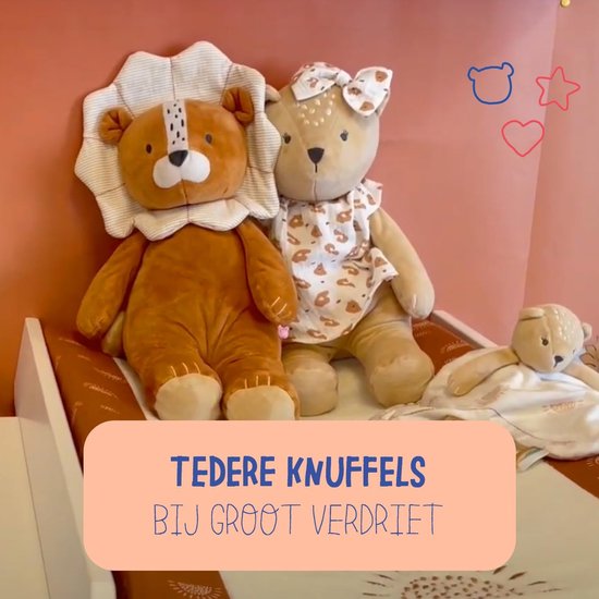 Zachte Knuffel Olifant van Biologisch Katoen - Klein, 25 cm - Ideaal voor Baby's en Kinderen — afbeelding 2