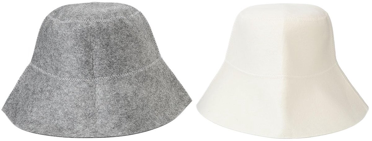 Cosensi- Saunahoed Vilt - Hoofdbescherming - Waterabsorptie - Ademend - Duurzaam - Comfortabel - Badmuts