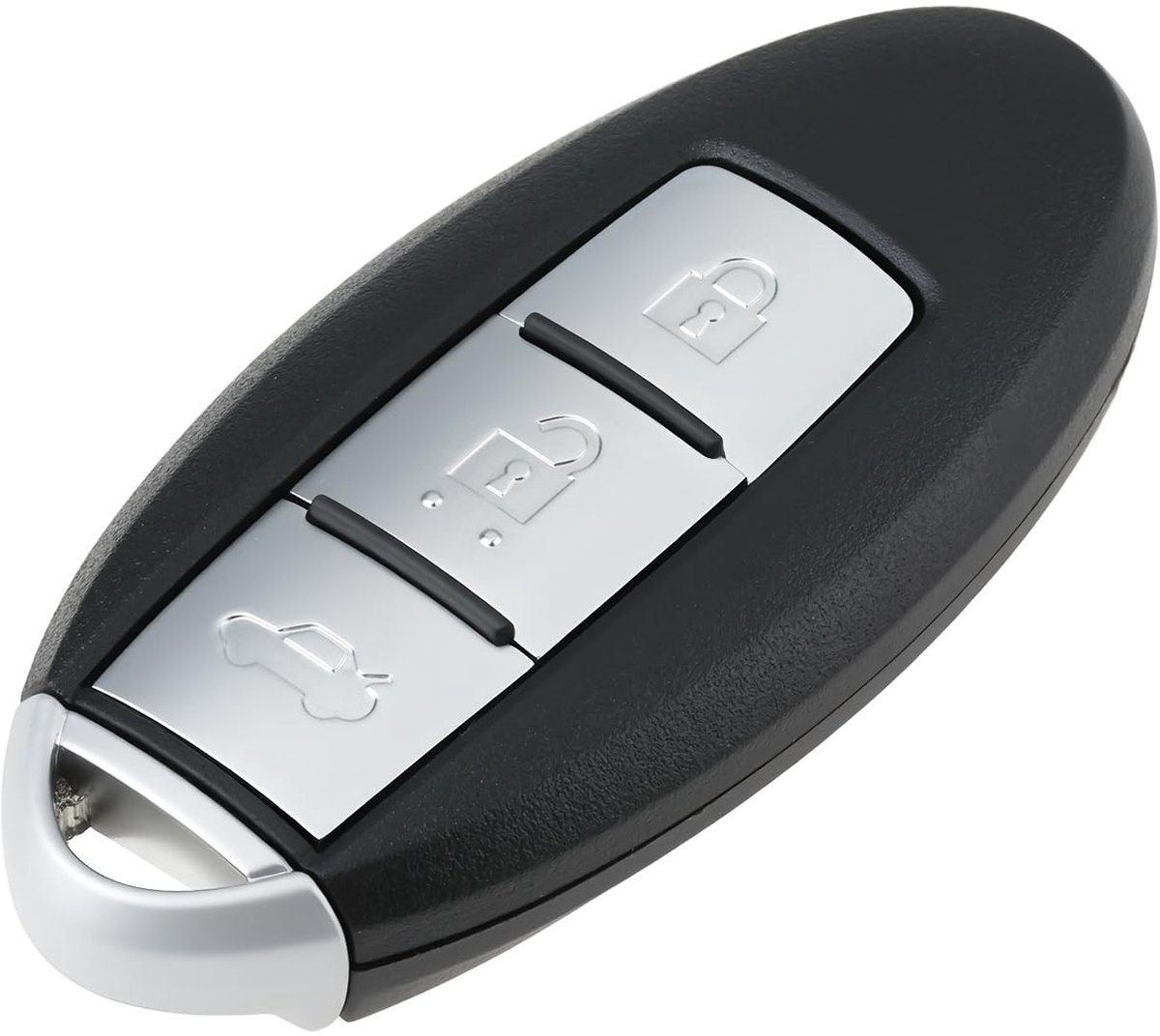 Cosensi- Sleutelhoes 3-knops - Compatibel met Almera/Murano/Altima/Qashqai/Juke - Antidiefstal - Slag- en slijtvast - Bescherming tegen krassen/stof/vocht - Autosleutelhoes