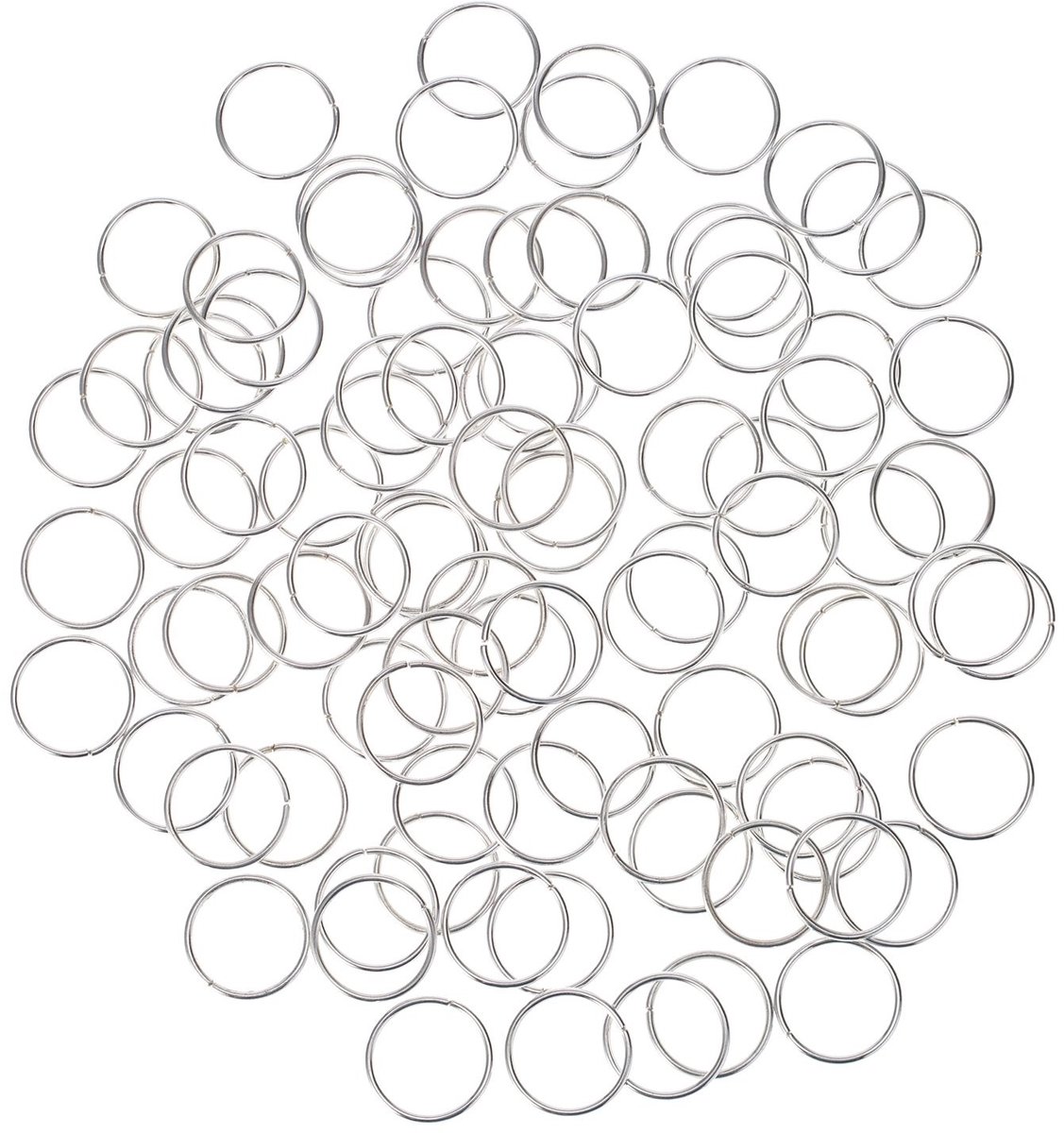 Cosensi- Haarringen 100 Stuks - Vlechtringen - Haaraccessoires - Clips - Haarstrik - Multifunctioneel
