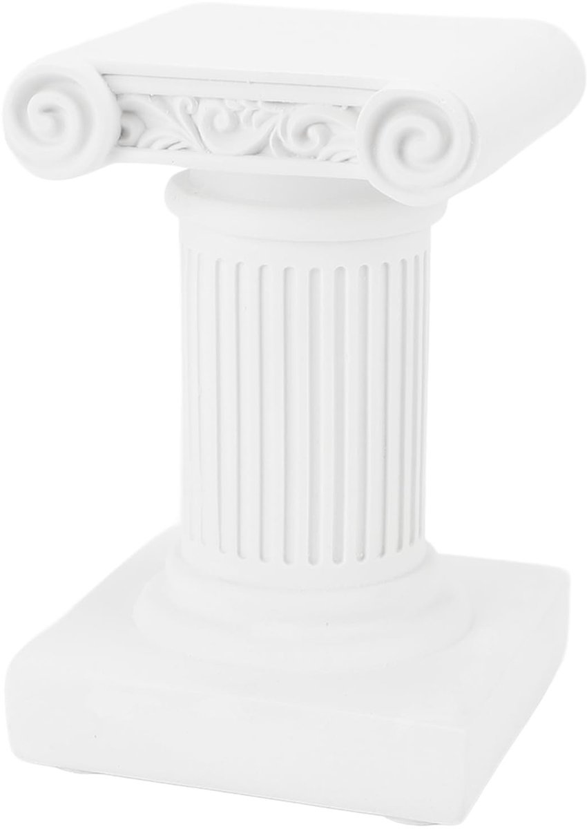 Cosensi- Kaarsenhouder Mini Romeinse Pilaar - Decoratie voor Huwelijksfeest - Griekse Kolom - Veilig Materiaal - Milieuvriendelijk - Prachtige Decoratie