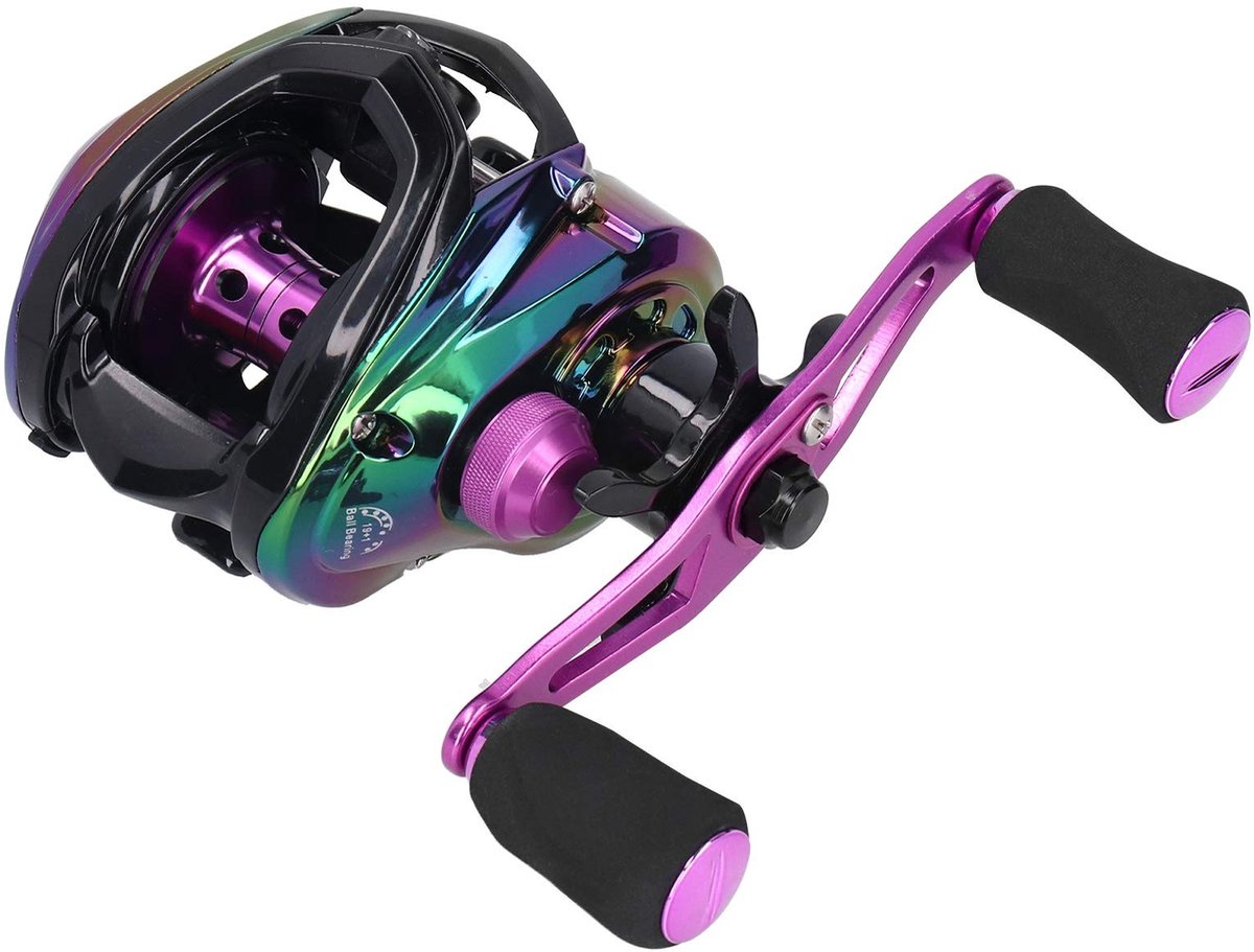 Cosensi- Baitcasting-vismolen Hoge Snelheidsverhouding 8,1:1 - Lichtgewicht Vismolen - Gladde Lijnuitgang - Snelle Warmteafvoer - Optimale Prestaties - Schokbestendig Ontwerp
