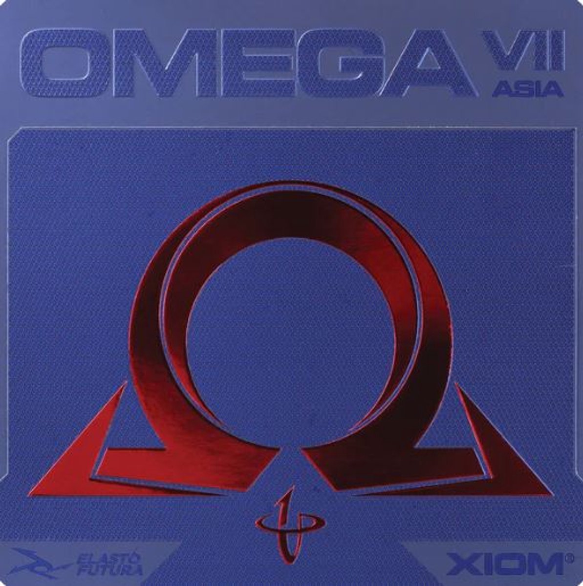 Xiom Omega 7 Asia - Rood - Max - Tafeltennis Rubbers