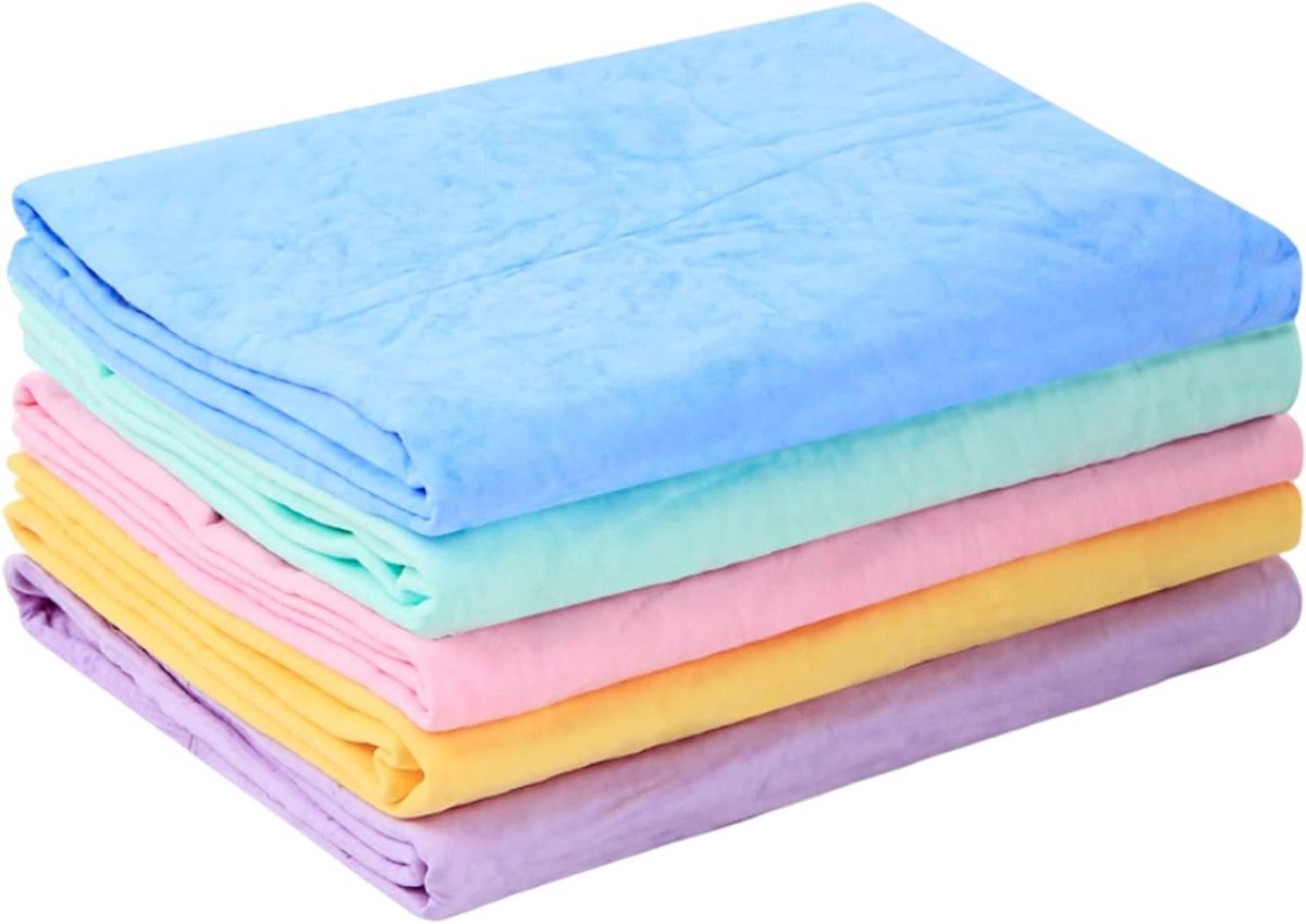 Zwem Handdoek - Duikers Zeem - Watersport - Sneldrogend Materiaal - 66x43 cm - 5 Kleuren