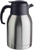 Bol.com Classic isoleerkan dubbelwandig roestvrij staal Ø 14 cm H: 19 cm - warme koude dranken - niet vaatwasser - 16 kopjes 20 ... aanbieding