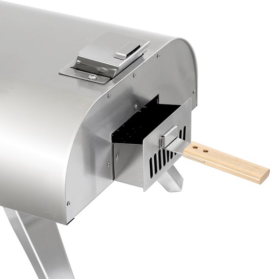 BIGHORN Pizza Pellet Oven - Pizza oven voor Buiten - Pizzaoven Draagbaar - Opvouwbaar - RVS - 15KG - 460°