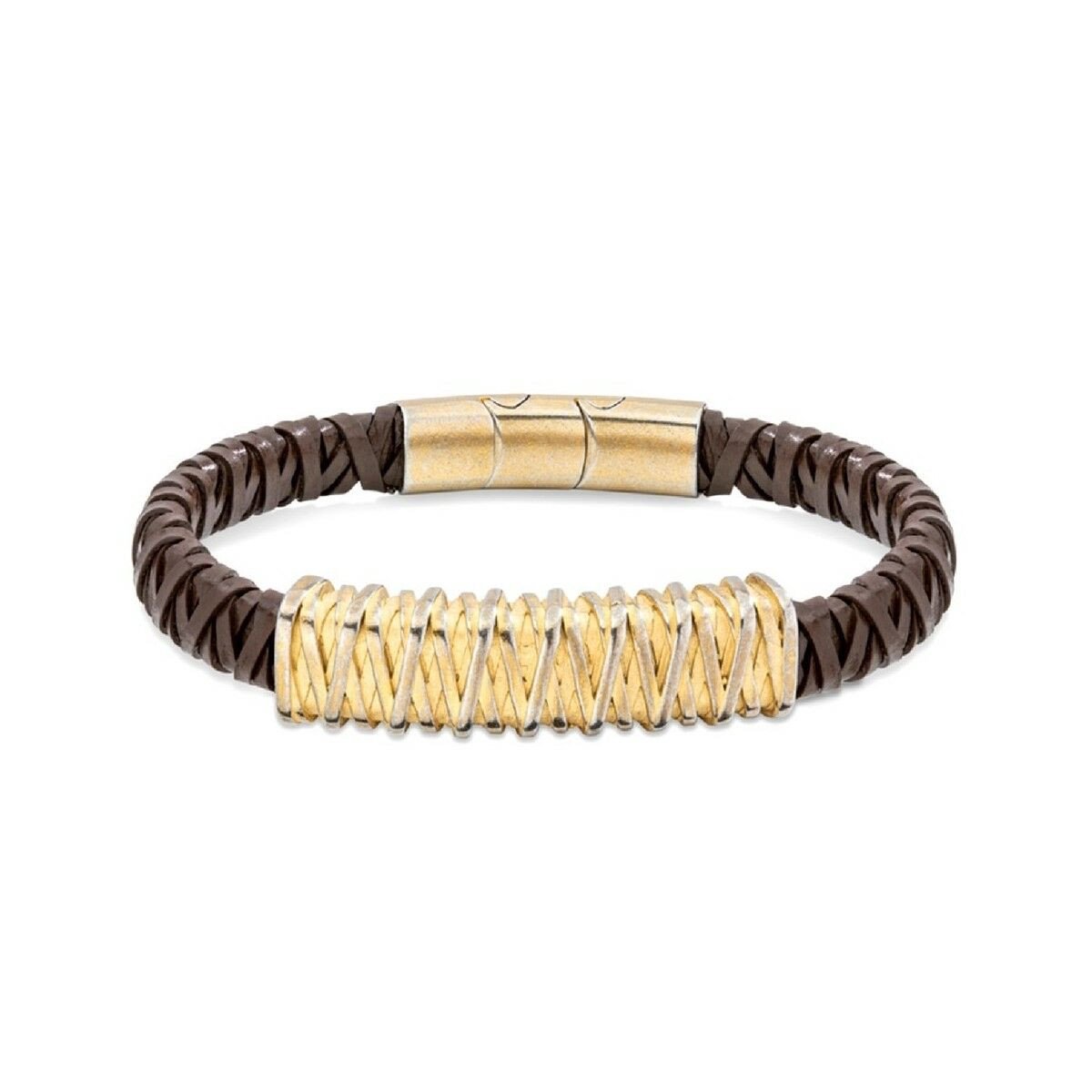 Armband - Staal/Leder | Police
