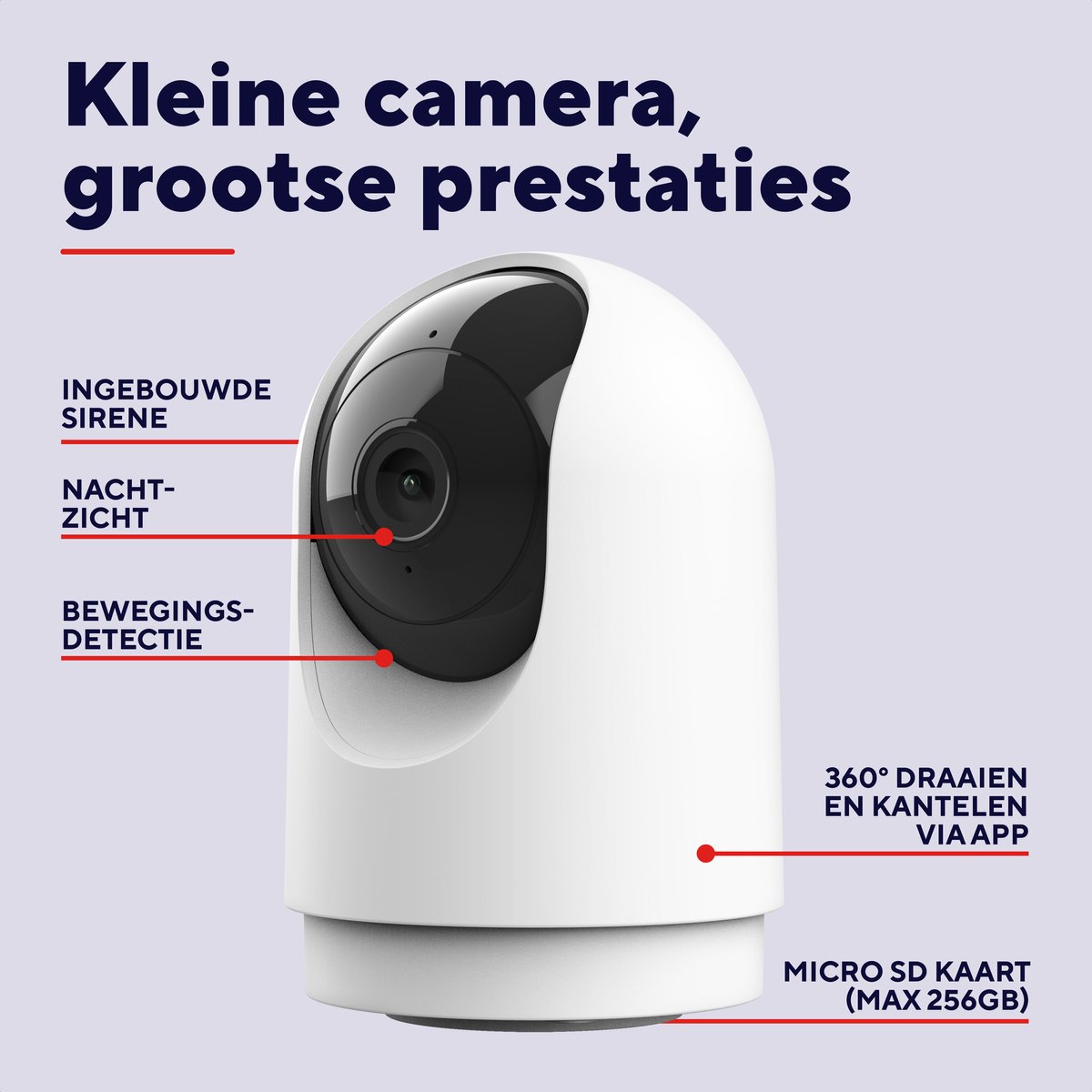 Trust IPCAM-2700 IP-beveiligingscamera 2304 x 1296 Pixels - afbeelding 2