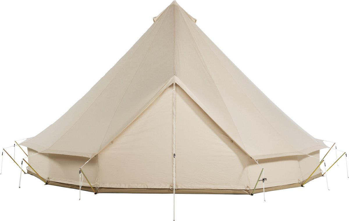 CanvasCamp Sibley 300 Ultimate - Compacte Luxe Bell Tent voor 2-4 Personen - festival tent - Glamping Tent