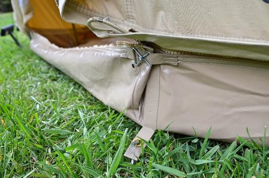 CanvasCamp Sibley 300 Ultimate - Compacte Luxe Bell Tent voor 2-4 Personen - festival tent - Glamping Tent van CanvasCamp — afbeelding 4