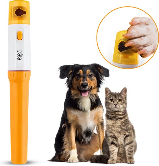 Coupe-ongles électrique 2 en 1 pour animaux domest... – Grandado