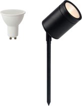LED Prikspot - IP65 - 3W - 2700K - 2 Meter Kabel met Stekker