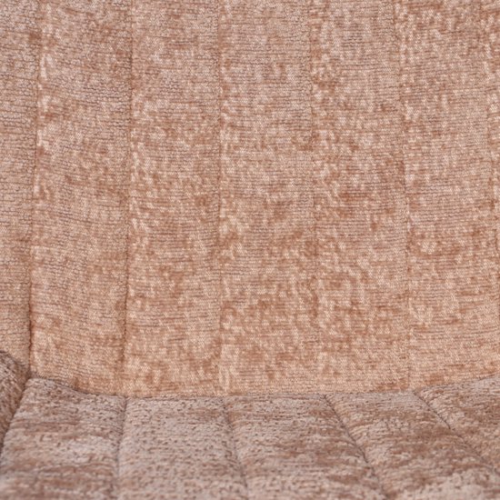 Chaise de salle à manger Susta chaise de salle à manger en chenille taupe