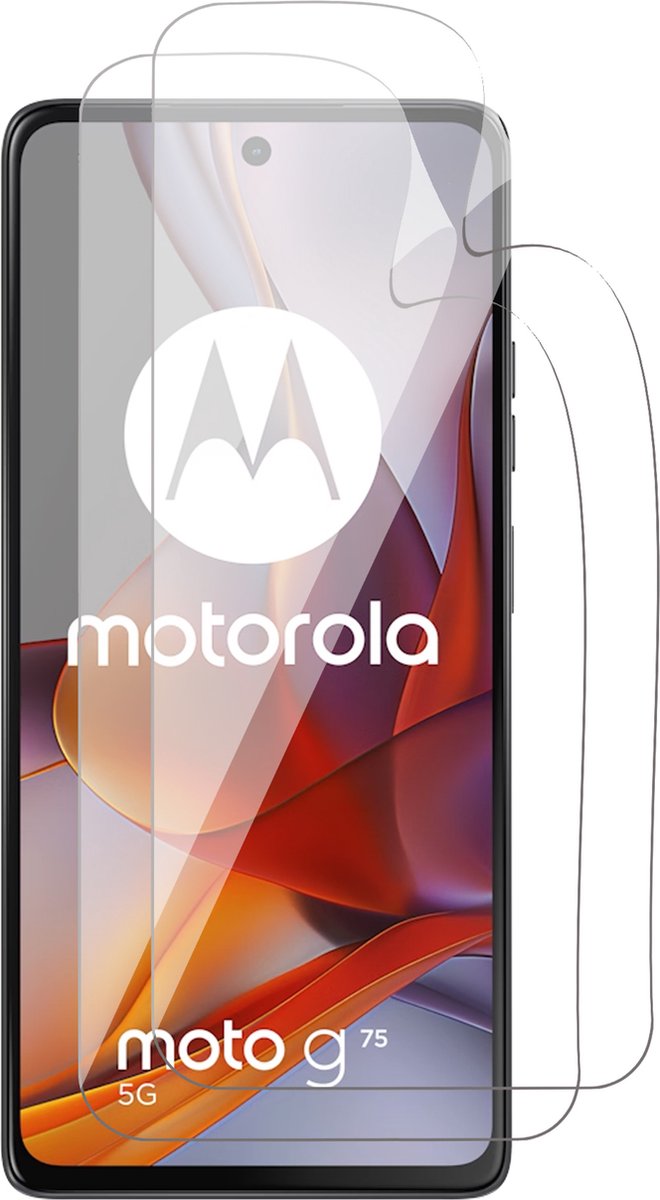 Screenprotector geschikt voor Motorola Moto G75 - 2x FlexGuard Screen Protector