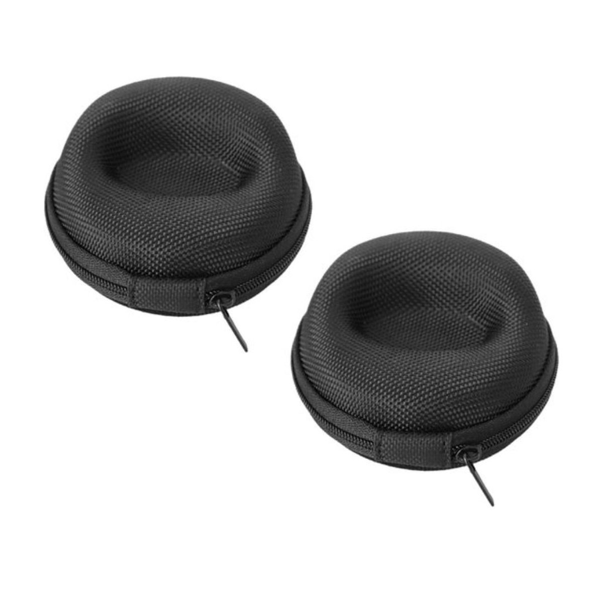 Set van 2 Ronde Horlogekasten - Horlogebox - Reishorlogekast - Enkele Horlogebox - Draagbaar Enkel Horloge - Waterdicht en Valbestendig - Enkel Horloge Voor Alle Soorten Mechanische Horloges, smartwatches