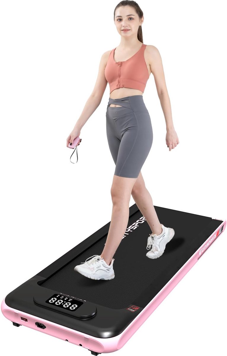 Afbeelding 2 van CITYSPORTS WP8 - loopband voor thuis - Wandelband - Walking Pad - Loopband Elektrisch -Treadmill - afstandsbedieningen - APP - elektrische loopband voor kantoor