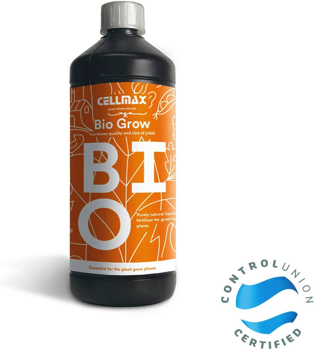 Cellmax Bio-organic Grow 1 liter - biologische plantenvoeding 1 liter