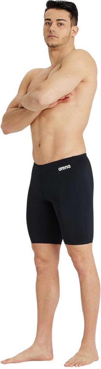 ARENA | M Team Swim Jammer Solid black - white (Maat - 90) — afbeelding 5