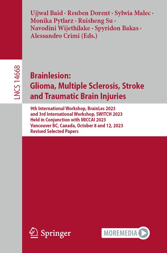 Lecture Notes in Computer Science14668- Brainlesion: Glioma, ... - cover
