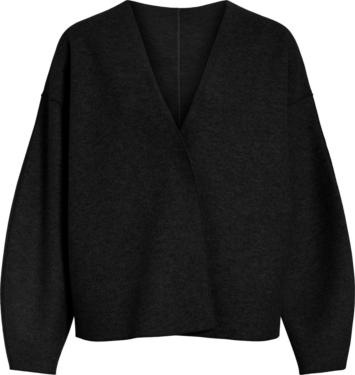 Vila Jas Vijuice Loose L/s Jacket - Noos 14101198 Black Dames Maat - 42