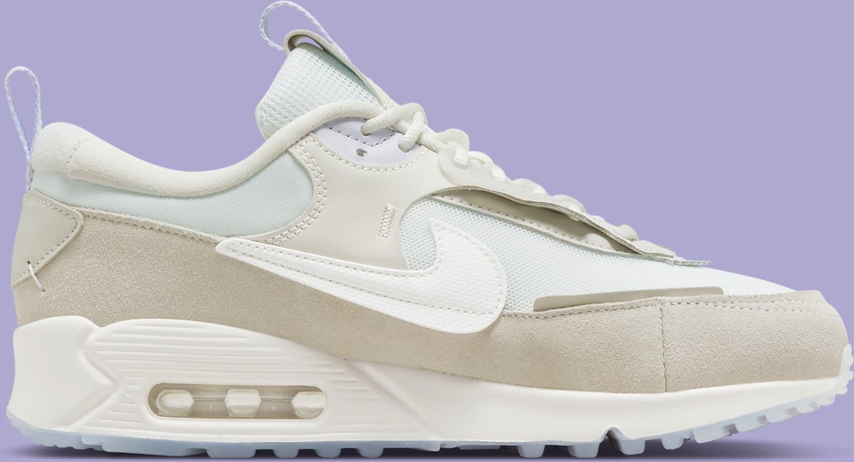 Nike Air Max 90 Futura – “Light Bone & Summit ” Sneakers Wit