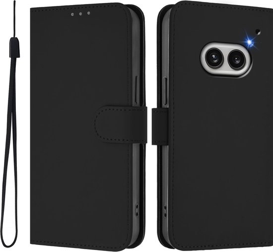 Cover-Discount Nothing Phone (2a) - Leren hoesje met RFID-blokkering