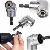 Haakse Schroevendraaier - Haakse Adapter - Haakse Bithouder - Universeel - 105°
