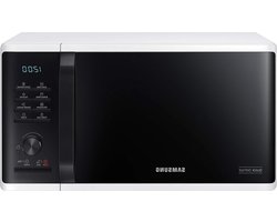 Magnetron 800 W-23 gaarruimte-489 cm breed-Quick Defrost-29 automatische programma's-wit