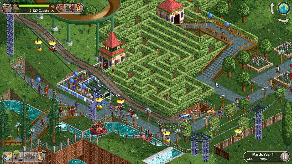 RollerCoaster Tycoon Classic - Nintendo Switch thumbnail 5