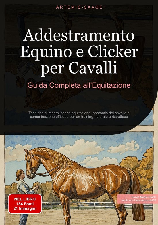 Addestramento Equino e Clicker per Cavalli: Guida Completa a ... - cover