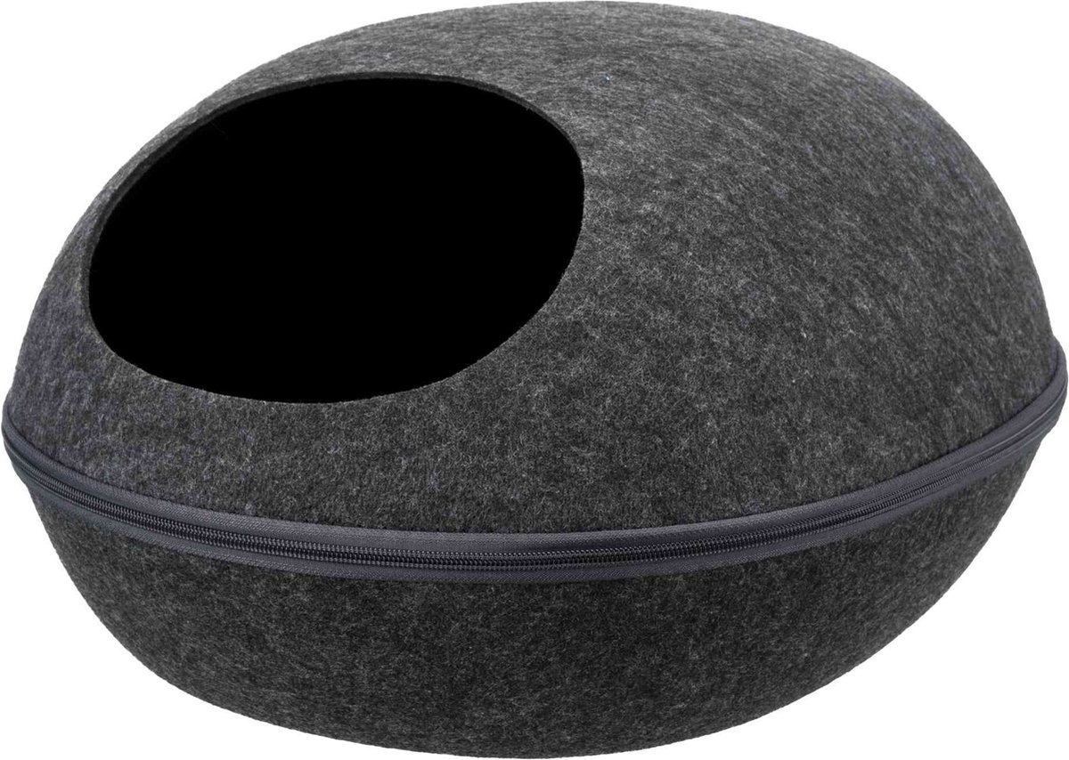 Trixie kattenmand Relax Iglo Liva Antraciet 40X24X47 cm
