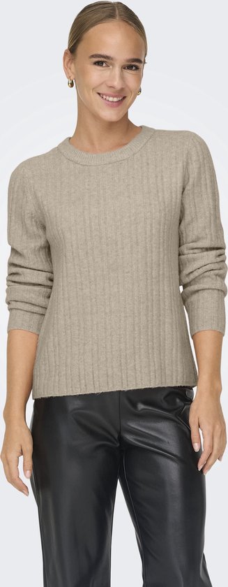 Pull femme Only ONLJEANETT LIFE L/ S RIB O-NECK CC KNT-taille XL