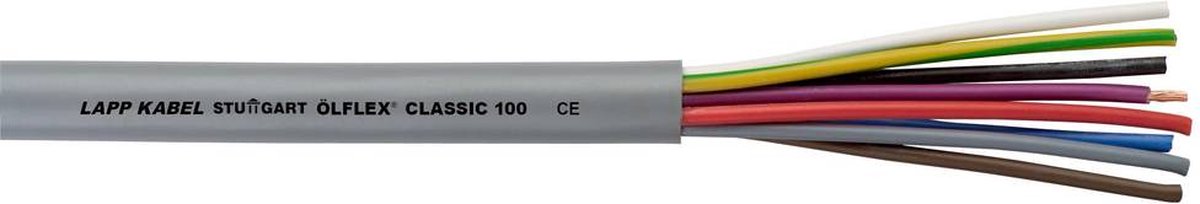 LAPP ÖLFLEX® CLASSIC 100 Stuurstroomkabel 4 G 0.50 mm² Grijs 00100024/50 50 m