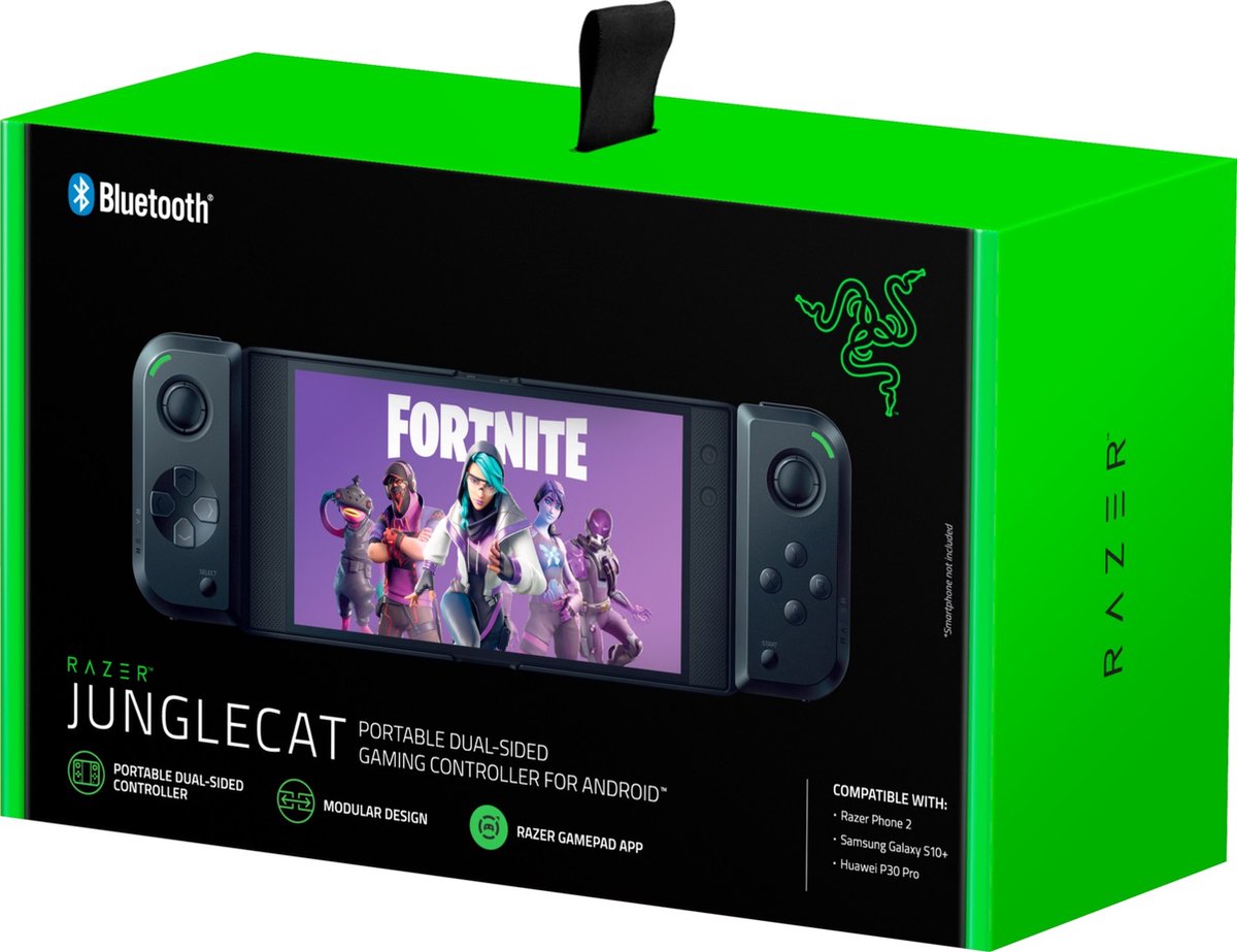 Razer Junglecat - Draadloze Gaming Controller voor Android - Bluetooth - Draagbaar - Uitschuifbaar – foto 7