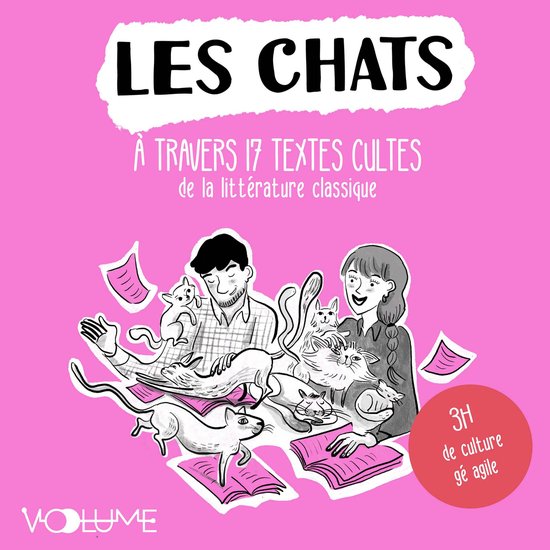 Les Chats. À travers 17 textes cultes commentés de la litt ... - cover