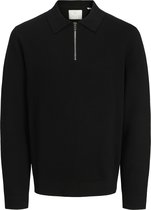 JACK&JONES - JPRBLAMILANO STITCH KNIT ZIP POLO SN - Heren - Polo's