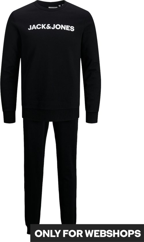 Jack & Jones Badjas heren badstof jacsolid bathrobe donker