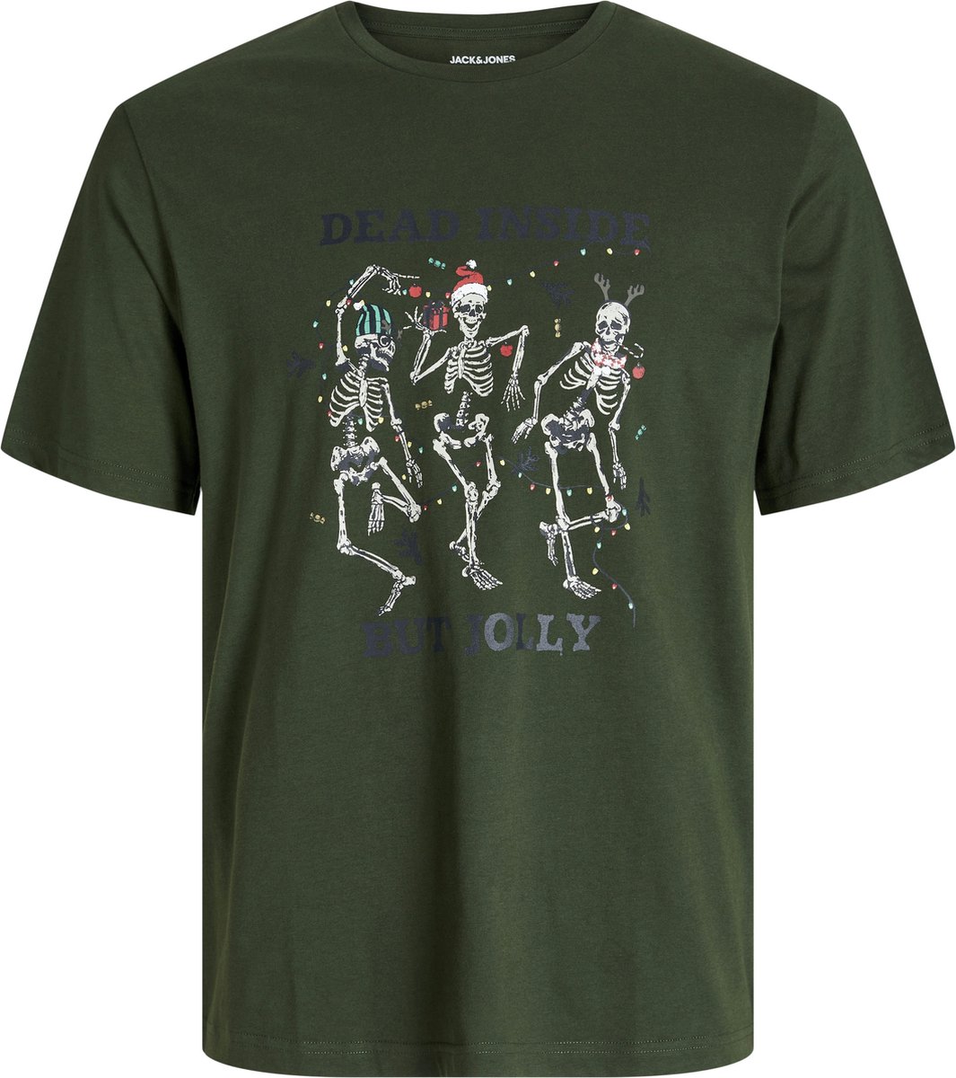 JACK&JONES - JJNOEL XMAS TEE SS CREW NECK JNR - Jongens - T-shirts