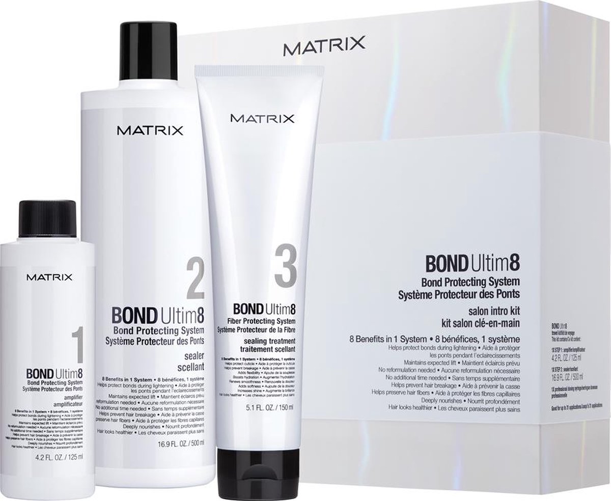 Matrix Ultim8Bond Stap 1 Systeem Salon Kit