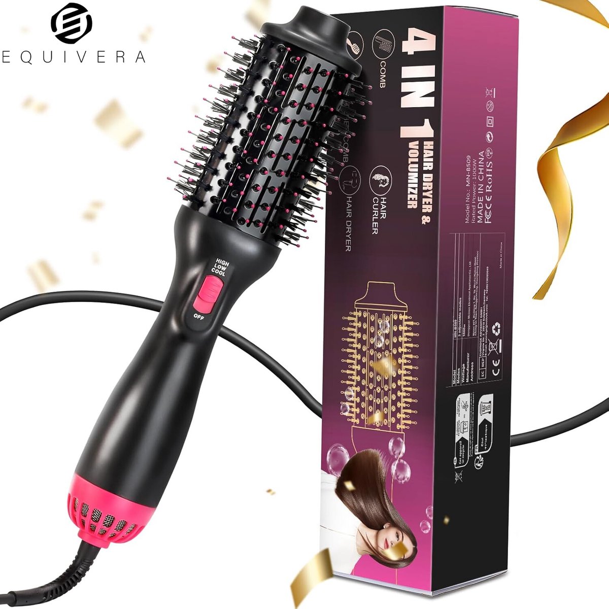 Equivera Warmteborstel - Equivera Warmte Borstel - Hitte Borstel - Heat Brush - Thermal Brush