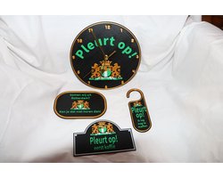 Rotterdam pakket met wandklok en wanddecoratie