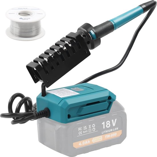 ROM Fer À Souder Portable Fer À Souder Sans Fil 8W, Détection Tactile, Chauffage Rapide, Fer À